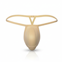 Ropa Interior para Agrandar el Pene - Exhibiendo una Tentación Hormonal Audaz Ropa Interior Moldeadora para Hombre, Juguete Sexual