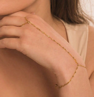 Bracelet personnalisé bohème en acier inoxydable avec perles et pierres précieuses en cristal pour cadeau de mariage