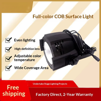 Projecteur de scène PAR pour événements, éclairage frontal COB, lumière de remplissage blanc chaud pour films et télévision, pleine couleur, à changement de couleur