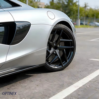 Jantes forgées sur mesure 16 17 18 19 20 21 22 pouces noires à 5 branches fendues 5x112 5x114.3 5x120 5x127 5x130 pour BMW Audi Mercedes