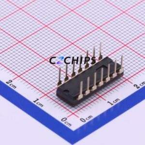 ES-07KP DIP Switch Through hole Component (THT) Switch Flat Toggle, Raised Type Single Pole Single Throw 7 2.54mm - Product Image 2