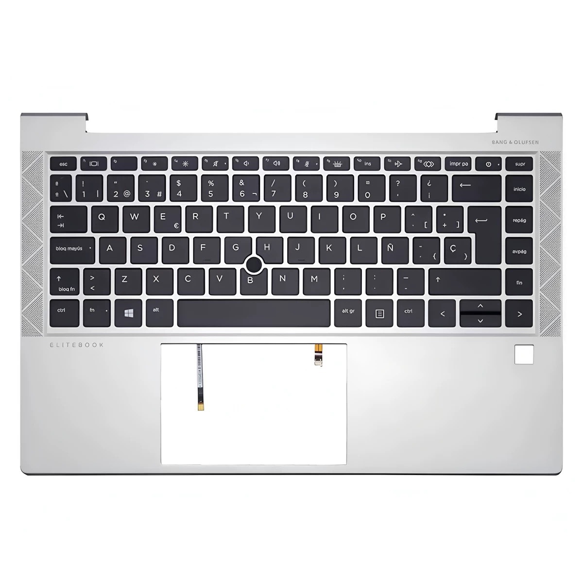 Suitable For Original <strong>HP</strong> <strong>EliteBook</strong> <strong>830</strong>/840 G8/850 <strong>G7</strong>/860 G10 Palmrest Keyboard C Cover with US/BR/FR/UK/SP Layout Laptop Part