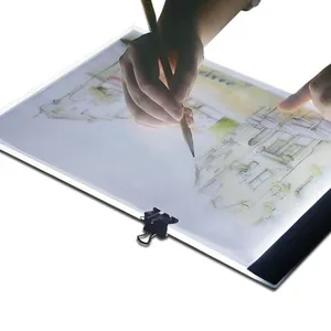 Portable Ultra-thin A4 LED Light Box Copy-board Brightness Adjustable Drawing Board for Sketching Animation
