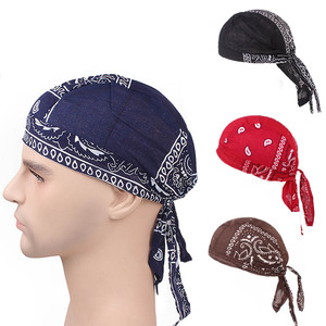 Lot De 4 Casquettes Tête De Mort - Bonnet Sportif Respirant - Pour Vélo (sous Casque), Course, Sommeil - Absorption Sueur