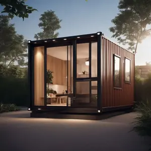 New Design Container Big House Container Prefab Modular House Prefab Homes Container Homes 1 Bedroom LL