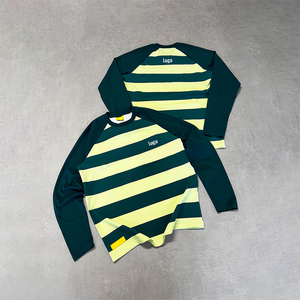 <span class=keywords><strong>Camiseta</strong></span> de <span class=keywords><strong>Manga</strong></span> <span class=keywords><strong>Larga</strong></span> con Logotipo Personalizado, Diseño Casual a <span class=keywords><strong>Rayas</strong></span> de Alta Calidad, 100% Algodón, <span class=keywords><strong>Cuello</strong></span> Redondo, Estilo Patchwork, Talla Grande - Product Image 1