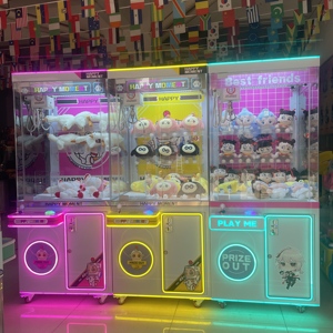 Máquina de juegos operada con monedas, máquina expendedora de juguetes de peluche, atrapa-OVNI, atrapa premios, máquina de garras para muñecas - Product Image 1
