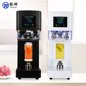 A cerveja automática da bebida do desktop pode selar a máquina para o papel, metal, plástico latas cappingaluminum pode selar a máquina