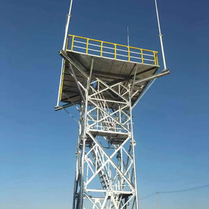 <span class=keywords><strong>Torre</strong></span> de telecomunicaciones para prevención de incendios forestales de acero independiente, accesorio de monitoreo de vigilancia, galvanizado en caliente, personalizable - Product Image 1