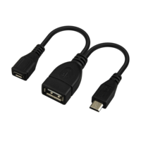 Câble Micro USB 2.0 double extrémité 3A Charge rapide Synchronisation des données Câble haute vitesse pour appareils Android Contrôleur de jeu Transmission OEM