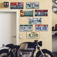 Letrero Metálico Personalizado, Placa Decorativa Vintage, Póster Retro de Metal, Placa Clásica para Garaje, Motocicleta, Coche, Letreros de Aceite