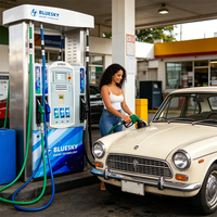 Distributeur de carburant longue durée BLUESKY Venezuela, durable, diesel et essence, 110V/220V/380V, modèle RT-HG-ffgh436, minimaliste