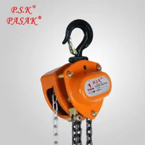 Low Price 1 Ton 2 Ton 3 Ton 5 Ton Rotation Hook Chain Pulley Block CK Type Manual Chain Hoist