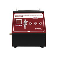 FXTUL UNT50 Kit completo Unidad de limpieza ultrasónica digital para motocicletas Inyector Banco de pruebas Soporte de prueba y lavado