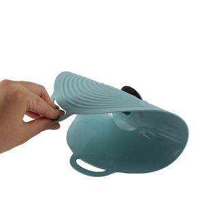 Tapas de Silicona Reutilizables Resistentes al Calor, Aptas para Alimentos, con Sello de Succión para Tazones, Ollas y Sartenes, Ecológicas y Aptas para Horno - Product Image 4