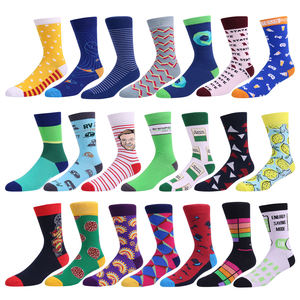 Chaussettes unisexes de haute qualité à faible MOQ, conception personnalisée OEM, chaussettes colorées sur mesure, chaussettes pour hommes, chaussettes avec logo personnalisé - Product Image 3