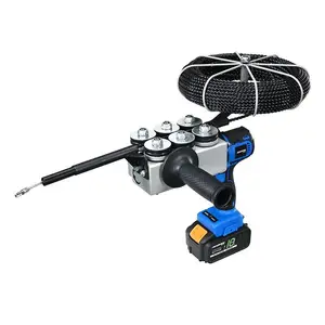 Automatic Electrician Tools Lithium Battery Stringing Machine Electric Wire Threading Machine 40m/min Cable Puller