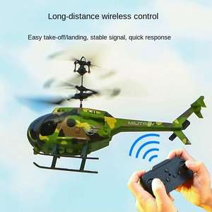 AiJH Cheap 2.5CH Mini RC Helicopter Model Flying Rc Plane Remote Control Helicopter Fun Game Toys - Product Image 3