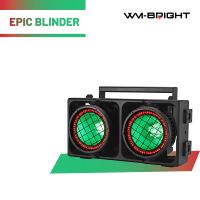 Luz LED RGBALC de Aluminio Independiente IP65 E27 CL-2EP, Matriz de Doble Cabezal con Control DMX512 para DJ, Discoteca, Conciertos