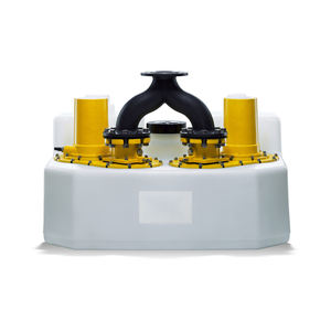 Unité de levage de égouts avec pompe simple ou double, pour l'élimination automatique des résidus d'eau de déchets, 2 unités - Product Image 2