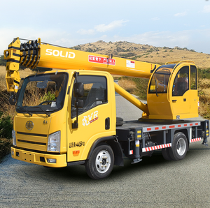 Grúa Móvil Sólida de 5 Toneladas, Marca China Famosa, Nueva, Modelo 2025, con Pluma de 3 Secciones y Componentes Centrales del Motor y Rodamientos, en Venta - Product Image 5