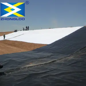 Biofloc nat geo geomembranas barragem rolo PEAD pond liner preto 1.0 milímetros 1mm 30 40 45 45 mil mil