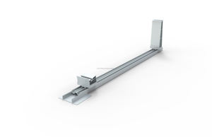 Installation facile et économique Ballast de sécurité de surface anodisé I-III montage sur rail de toit en béton plat paysager charge de vent 60 m/s - Product Image 6