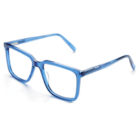 BONA vente en gros de lunettes de vue, montures de lunettes optiques élastiques en acétate de cellulose
