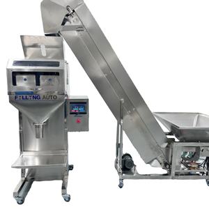 Machine de remplissage et d'emballage semi-automatique de grains de café, fruits secs, aliments pour chiens et aliments pour chats contrôlée par PLC - Product Image 3