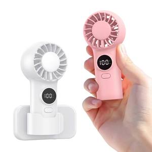 Nouveauté Ventilateur portable à main haute vitesse 100 réglages de vitesse Clip sur bureau/parapluie/<span class=keywords><strong>sac</strong></span> à <span class=keywords><strong>dos</strong></span> Mini ventilateur de poche rechargeable par USB - Product Image 2