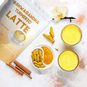 Mélange de Latte au Lait Doré Superfood aux Épices, Ashwagandha et Curcuma, Marque Blanche - Product Image 6