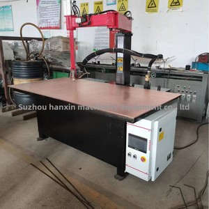 เครื่องเชื่อมแบบจุดบนโต๊ะแผ่นอะลูมิเนียมชนิดแท่นวางแบบกระแสตรงความถี่ปานกลาง สำหรับ<span class=keywords><strong>ตู้</strong></span>และกล่องโลหะแผ่น - Product Image 2