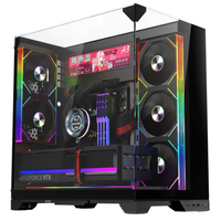 Boîtier d'ordinateur de marketing noir ATX MATX Châssis PC TDWJTJX200