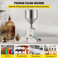 Machine de remplissage semi-automatique pneumatique YK A02 5-50ml en acier inoxydable avec moteur, petite échelle, à pédale, pour bouteilles en verre, sachets et pâtes