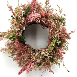 Factory Customization Craft Wedding Artificial <strong>Spring</strong> Front Door Pink <strong>Wreath</strong> - Product Image 2