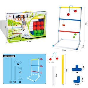 <span class=keywords><strong>Jeu</strong></span> de lancer de balles de <span class=keywords><strong>golf</strong></span> en plastique avec échelle, jouet interactif familial pour l'extérieur, la cour et la plage - Product Image 4