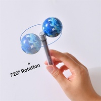 Bolígrafo Magnético de Levitación Creativa para Descompresión, Neutro, de Plástico Negro de 0.5mm, No Borrable, para Estudiantes, Oficina y Escuela