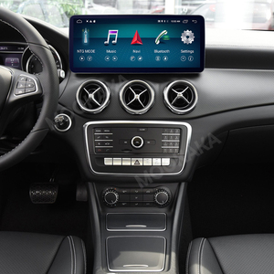 Mookaka 12.3 pouces Android 13 Autoradio pour <span class=keywords><strong>Mercedes</strong></span>-Benz GLA CLA <span class=keywords><strong>Classe</strong></span> <span class=keywords><strong>A</strong></span> 2016 2017 <span class=keywords><strong>2018</strong></span> Navigation GPS avec Carplay FM AM - Product Image 6