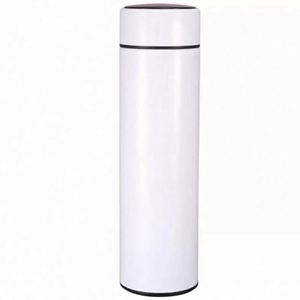 Custom 500ml Double Wall Vacuum Insulated Stainless Steel Smart Water Bottle LED Digital Temperature Display <b>Tea</b> <b>Infuser</b> - Product Image 5