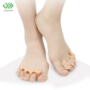 JOGHN Bunion Lengan Jari Kaki Yang Benar Pemisah Jari Kaki Bunion Tiga Lubang Seperti Yang Terlihat Di Tv Sangat Jari Kaki Pemisah Tumpang Tindih - Product Image 4