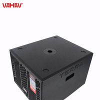 VAMAV Haut-parleur Stage NOVA TX 12S Équipement de sonorisation audio professionnel Caisson de basses Bluetooth en bois 12 pouces