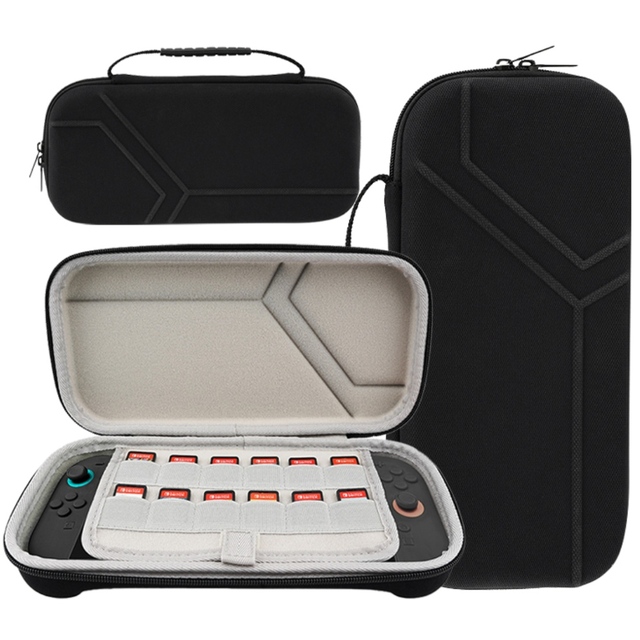 Custom 2025 New EVA Hard Case for Nintendo Switch 2 Multi-Function Storage Bag with 12 Game Cartridge Slots Accessory Pocket