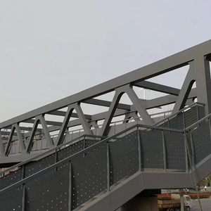 Cấu trúc giàn gia cố cầu thiết kế cầu Skywalk Kết Cấu Thép Giàn khung thép mạ kẽm - Product Image 1