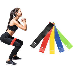 Topko ชุดยางยืดออกกำลังกาย5ชิ้น, สายยางยืดออกกำลังกายแบบห่วง - Product Image 1