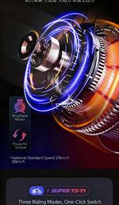 Внедорожный минибайк/покетбайк Star-Style для снежной местности с толстыми шинами, 48В, 40-60 км/ч, из Тяньцзиня, Китай - Product Image 2