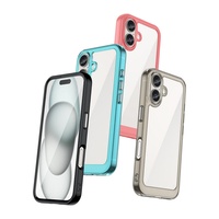 Coque en acrylique pour iPhone 17 Pro Max, étui de protection en PC et TPU pour iPhone 17 Air et 17 Pro