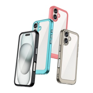 Funda Acrílica para iPhone 17 Pro Max, Funda para iPhone 17 Air 17 Pro, Cubierta Protectora con Borde de PC y TPU para iPhone 17 Pro Max - Product Image 2