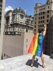 <span class=keywords><strong>Drapeau</strong></span> de fierté de progrès en gros direct d'usine étanche arc-en-ciel de fierté gay, drapeaux de fierté gay, <span class=keywords><strong>drapeau</strong></span> de fierté de progrès - Product Image 3