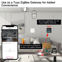 SLS 4 pouces Smart OLED écran tactile panneau de commande WIFI Zigbee Tuya Android passerelle multifonctionnelle pour les appareils domestiques intelligents