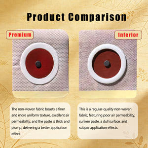 Les patchs médicinaux pour la réduction de la graisse abdominale peuvent améliorer la circulation sanguine, favorisant ainsi le métabolisme des graisses et la détoxification. - Product Image 3